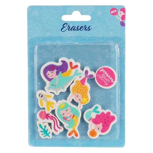 Radiergummi-Set Meerjungfrau, 8-teilig Radiergummi-Set Meerjungfrau, 8-teilig von Generic