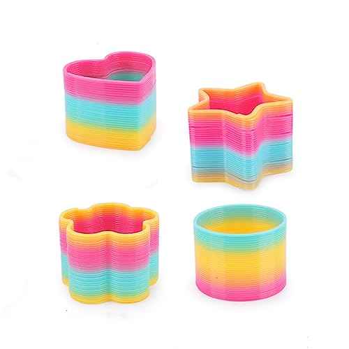 Rainbow Spiral Springs,4PCS Magic Slinky Rainbow , Kinderpartys, Geschenke, Partytüten Rainbow Spiral Springs,4PCS Magic Slinky Rainbow , Kinderpartys, Geschenke, Partytüten von Generic