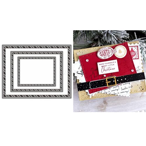 Rechteckige Stanzformen für Kartenherstellung, Hintergrundbrett, Metall-Stanzformen für Papier, Scrapbooking, DIY-Schablonen für Album, Party, Hochzeit, Festivals, Dekoration Rechteckige Stanzformen für Kartenherstellung, Hintergrundbrett, Metall-Stanzformen für Papier, Scrapbooking, DIY-Schablonen für Album, Party, Hochzeit, Festivals, Dekoration von Generic