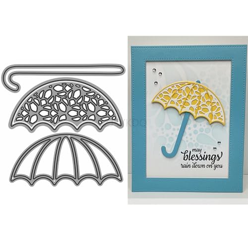 Regenschirm-Stanzformen für Kartenherstellung, hohle Blumen, Metall-Stanzformen für Papier, Scrapbooking, DIY-Schablonen für Album, Party, Hochzeit, Festivals, Dekoration Regenschirm-Stanzformen für Kartenherstellung, hohle Blumen, Metall-Stanzformen für Papier, Scrapbooking, DIY-Schablonen für Album, Party, Hochzeit, Festivals, Dekoration von Generic