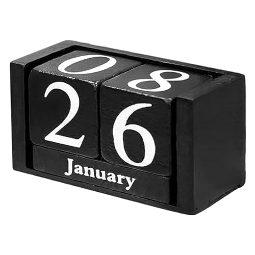 Regressive Kontoblöcke, Holzkalender, tragbare Holzstücke, Kalender, Schreibtischdekoration für Kamine, Couchtische, Sinfallfenster, Regale Regressive Kontoblöcke, Holzkalender, tragbare Holzstücke, Kalender, Schreibtischdekoration für Kamine, Couchtische, Sinfallfenster, Regale von Generic
