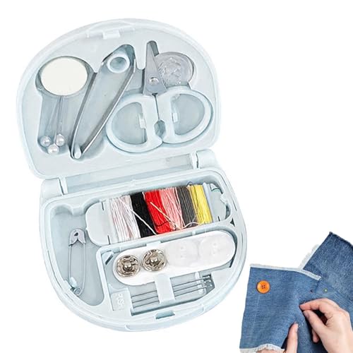 Reise-Nähset, Mini-Nähset, Einfacher Stil, Mini-Nähkasten, Praktisches Kleines Nähset, Nähwerkzeuge, Kombinationsset, Hotelbedarf, Einfaches Handnadel- Und Faden-Set Für Anfänger, Tragbares Nähset Mit von Generic