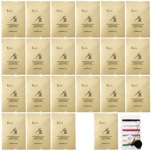 Reise-Notfall-Nähset, einzeln verpackt, 30 Stück, tragbares Multifunktions-Nähset mit Nadeln, Knopffäden, Sicherheitsnadeln für Zuhause, Hotel, Reise, Reise-Notfall-Nähset, einzeln verpackt, 30 Stück, tragbares Multifunktions-Nähset mit Nadeln, Knopffäden, Sicherheitsnadeln für Zuhause, Hotel, Reise, von Generic