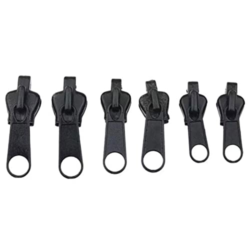 Reißverschluss-Reparaturset,6 Stück robustes Reißverschlusskopf-Zubehör | Flexibler Fix-Reißverschlusszieher, Ersatzzubehör für abnehmbare Jackenreißverschlüsse für Taschen, Jacken und Zelte Reißverschluss-Reparaturset,6 Stück robustes Reißverschlusskopf-Zubehör | Flexibler Fix-Reißverschlusszieher, Ersatzzubehör für abnehmbare Jackenreißverschlüsse für Taschen, Jacken und Zelte von Generic