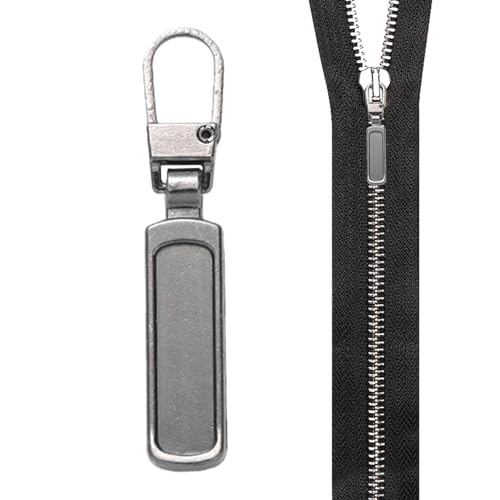 Reißverschlusszieher-Laschen 1/5: Reißverschlussschieber, Reißverschluss-Erweiterung | Instant Zipper-Austausch-Schieber, Ersatz des Reißverschlussschiebergriffs, Anordnung Reißverschlusszieher-Laschen 1/5: Reißverschlussschieber, Reißverschluss-Erweiterung | Instant Zipper-Austausch-Schieber, Ersatz des Reißverschlussschiebergriffs, Anordnung von Generic