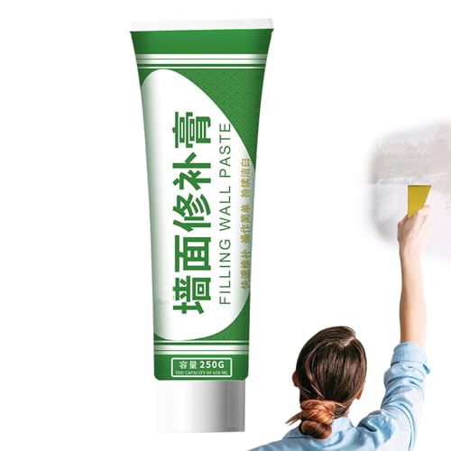 Reparatur von Wandspachtellöchern, Füllen von Wandlöchern, schnell trocknender wasserdichter Wandspackle zum Füllen von Löchern, Zementrissfüller, Multifont-Wandreparaturpaste von Generic