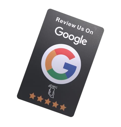 Review Tap-Karte, 5er-Pack: wiederverwendbarer Smart Tap NFC für sofortige Bewertungen – iPhone & Android – Steigern Sie Geschäftsbewertungen schnell von Generic