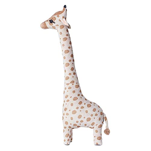 Riesengiraffe - Kinderzimmer-Giraffe-Plüsch | Bequemes, weiches Material, Plüschstoff, große Giraffe, dicht genähtes Giraffenspielzeug, weiche Plüsch-große Tiergiraffe für die Dekoration von Babyzimme von Generic