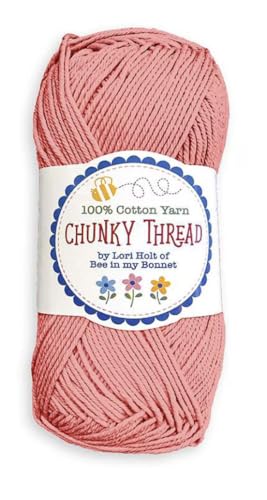 Riley Blake grobes Garn-Sortiment von Lori Holt of Bee in My Bonnet – hochwertige 50-g-Knäuel in leuchtenden Farben zum Häkeln, Stricken, Basteln und DIY-Projekte, Blüte von Generic