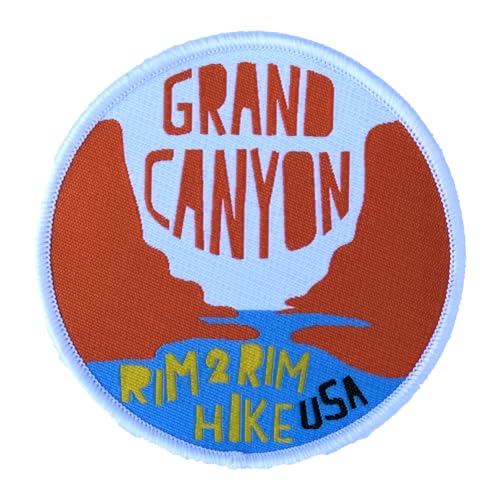 Rim to Rim Hike Patch – Grand Canyon Hiker Geschenk R2R2R Abzeichen von Generic