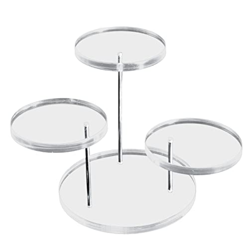 Ringständer aus Acryl, mehrschichtig, Schmuckständer für Ohrringe, 3/12 Schichten, Organizer für Schmucksteine Vitrine, Aufbewahrungsregal für Actionfigur M Ringständer aus Acryl, mehrschichtig, Schmuckständer für Ohrringe, 3/12 Schichten, Organizer für Schmucksteine Vitrine, Aufbewahrungsregal für Actionfigur M von Generic