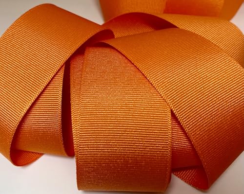 Ripsband in solidem Orange, 3,8 cm breit, 9,1 m Rolle, 100 % Polyester, hochwertiges Bastelband für Haarschleifen, Dekorieren, Geschenkverpackungen und DIY-Projekte. Ripsband in solidem Orange, 3,8 cm breit, 9,1 m Rolle, 100 % Polyester, hochwertiges Bastelband für Haarschleifen, Dekorieren, Geschenkverpackungen und DIY-Projekte. von Generic