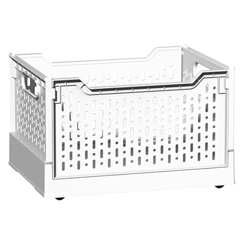 Rolling Storage Basket - Klappbarer Organizer Bin, Multi Purpose Stationery Holder | Space Saving Dormitory Container, Portable Apartment Storage Solution, Foldable Study Supplies mit Griff Rolling Storage Basket - Klappbarer Organizer Bin, Multi Purpose Stationery Holder | Space Saving Dormitory Container, Portable Apartment Storage Solution, Foldable Study Supplies mit Griff von Generic