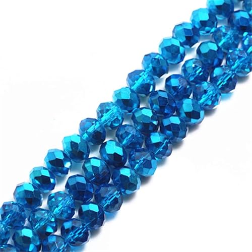 Rondelle-Perlen, facettierte Kristallperlen, Glasperlen, lose Abstandshalter, runde Perlen für Schmuckherstellung, 2 mm, 4 mm, 120 Stück Rondelle-Perlen, facettierte Kristallperlen, Glasperlen, lose Abstandshalter, runde Perlen für Schmuckherstellung, 2 mm, 4 mm, 120 Stück von Generic