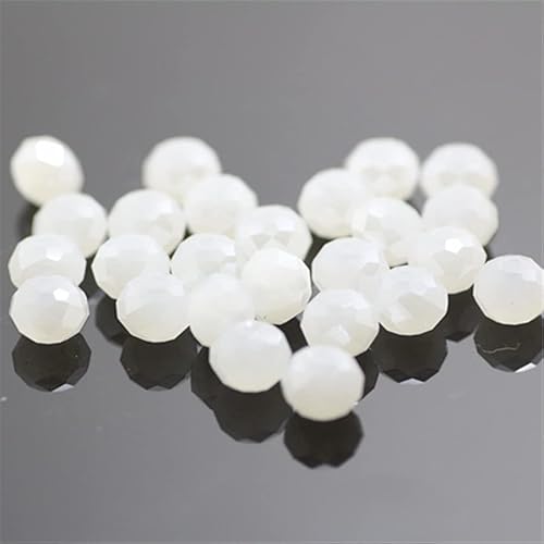 Rondelle-Perlen, facettierte Kristallperlen, Glasperlen, lose Abstandshalter, runde Perlen für Schmuckherstellung, 2 mm, 4 mm, 120 Stück Rondelle-Perlen, facettierte Kristallperlen, Glasperlen, lose Abstandshalter, runde Perlen für Schmuckherstellung, 2 mm, 4 mm, 120 Stück von Generic