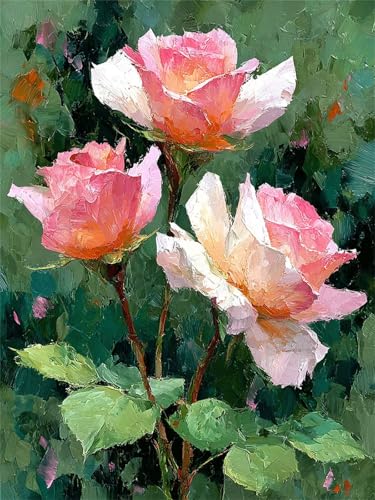 Rosa Diamond Painting Erwachsene 30x50cm Diamond Painting Klein Bastelset Kinder ab 8 jahre Diamant Malerei Rose Diamanten Malen Nach Zahlen Crystal Cross Stickerei Malerei Kits für Geschenke z18-t Rosa Diamond Painting Erwachsene 30x50cm Diamond Painting Klein Bastelset Kinder ab 8 jahre Diamant Malerei Rose Diamanten Malen Nach Zahlen Crystal Cross Stickerei Malerei Kits für Geschenke z18-t von Generic