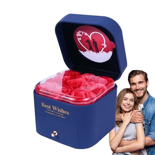 Rosa Schmuckschatulle, rosa Schmuckbox | Ohrring-Etui mit 9 für immer,Schmuckvitrine, Schmuckschatulle, Halskettenetui für Hochzeitszeremonie Rosa Schmuckschatulle, rosa Schmuckbox | Ohrring-Etui mit 9 für immer,Schmuckvitrine, Schmuckschatulle, Halskettenetui für Hochzeitszeremonie von Generic