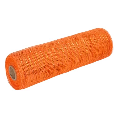 Roségold-Deko-Mesh, 25,9 cm-Bänder (Deluxe), breites Folien-Mesh-Gewebe, Roségold-Mesh-Schleife – für Weihnachtsbäume, Kränze, Girlanden, Geschenkverpackung, Schleifenherstellung (C) von Generic