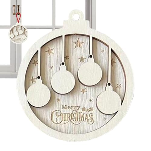 Runde Holzscheiben, Scheiben aus Holz für Bastelarbeiten, unlackierte Kreise aus Holz für den Urlaub, dekorative Kreise aus Holz für Kunst, Weihnachtsdekoration Runde Holzscheiben, Scheiben aus Holz für Bastelarbeiten, unlackierte Kreise aus Holz für den Urlaub, dekorative Kreise aus Holz für Kunst, Weihnachtsdekoration von Generic