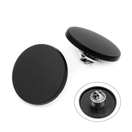 Runde Knöpfe aus Legierung, verstellbar, Anti-Exposition, Druckknöpfe für Jackenverschluss, Nähen, 06, 5 Stück, 15 mm von Generic