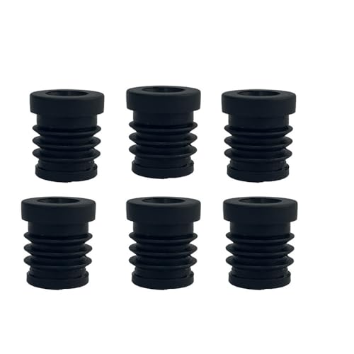 Rundrohr, Rutschfester Kunststoff, Einstellstopfenloch, inneres rutschfestes Fußpolster for Möbelbeschläge(6PCS) von Generic