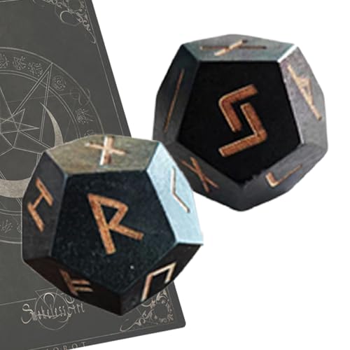 Runen-Set aus Holz – Rune Skulptur-Set, alte Stücke der nordischen Glyphen | heidnische Sammlung von Ritualen Fliesen, Dekoration von spirituellen Symbolen, Wahrsagentafel Runen-Set aus Holz – Rune Skulptur-Set, alte Stücke der nordischen Glyphen | heidnische Sammlung von Ritualen Fliesen, Dekoration von spirituellen Symbolen, Wahrsagentafel von Generic