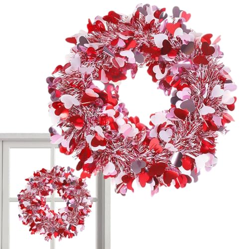 SAN-Girlande Hochzeit Girlande für Außen | Deko Girlande für San, Girlande mit Hochzeitskranz 18 Zoll für die Wanddekoration SAN-Girlande Hochzeit Girlande für Außen | Deko Girlande für San, Girlande mit Hochzeitskranz 18 Zoll für die Wanddekoration von Generic