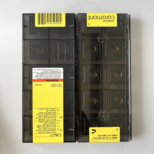 SNMG190608-QM 4425 / CNC-Drehmaschine, Hartmetall-Klingenwerkzeug, 10 Stück von Generic