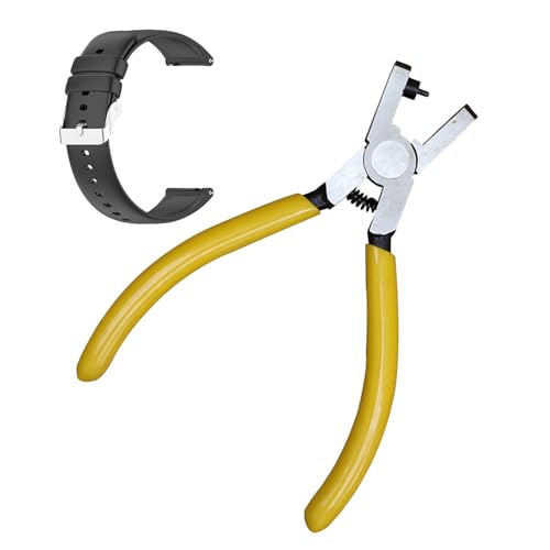 Sacabocado Loch Sacabo - 5 Zoll Lederbohrungen mit ergonomischem Griff | Stahlwerkzeug für Uhr Riemengurt | Kompakt Laptop | Nützlich für Reparatur Handwerk Sacabocado Loch Sacabo - 5 Zoll Lederbohrungen mit ergonomischem Griff | Stahlwerkzeug für Uhr Riemengurt | Kompakt Laptop | Nützlich für Reparatur Handwerk von Generic