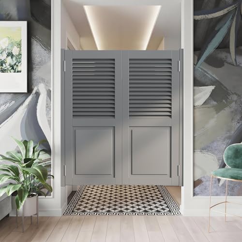 Salon-Schwingtür, Hochleistungs-Schwingtüren, Premium-Kiefernholz-Café-Tür mit Scharnieren und Hardware, Zweiwege-Öffnungs-Schwingtüren für Türöffnungs-Trennwand-Veranda-St Salon-Schwingtür, Hochleistungs-Schwingtüren, Premium-Kiefernholz-Café-Tür mit Scharnieren und Hardware, Zweiwege-Öffnungs-Schwingtüren für Türöffnungs-Trennwand-Veranda-St von Generic