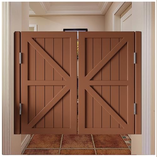 Saloontür, Massivholz Saloontüren Westerntür Flügeltür, Schwingtür Küche,Holz Cowboy Bar Saloon Tür Auto Close Edelstahl Scharniere, Anpassbar Größe,Braun,80X90cm Saloontür, Massivholz Saloontüren Westerntür Flügeltür, Schwingtür Küche,Holz Cowboy Bar Saloon Tür Auto Close Edelstahl Scharniere, Anpassbar Größe,Braun,80X90cm von Generic