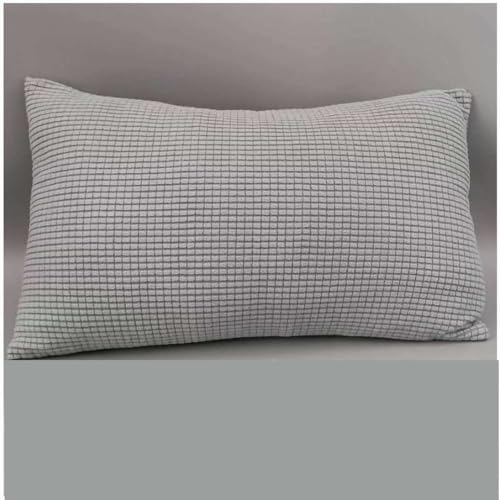 Samtstoff BezugCord Kissenbezug Für Sofa, Bett & Wohnzimmer - Dekorative Kissenhülle Mit Verstecktem Reißverschluss - Extrem Weich & Waschbar(Gray,40x60 cm) von Generic