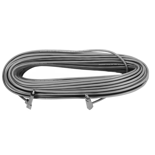 Satellitenkabel -Kabel -Nagel Kit, Satellite Cable Professional Leichtflexibler Ersatz V2 (150 Fuß Kabel) von Generic