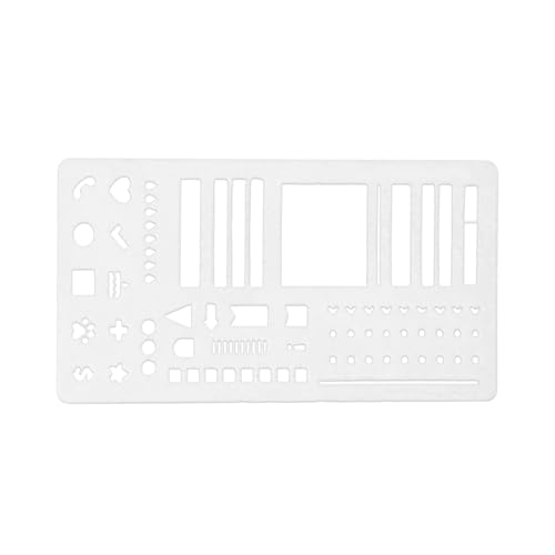 Schablone für Planer | Wiederverwendbare Kalender-Schablonen, Stencils Tagebuch, Stencils, Schablonen | Zeichenlineal Handwerk Scrapbooking Lesezeichen Tracker Gewohnheiten Bann Schablone für Planer | Wiederverwendbare Kalender-Schablonen, Stencils Tagebuch, Stencils, Schablonen | Zeichenlineal Handwerk Scrapbooking Lesezeichen Tracker Gewohnheiten Bann von Generic