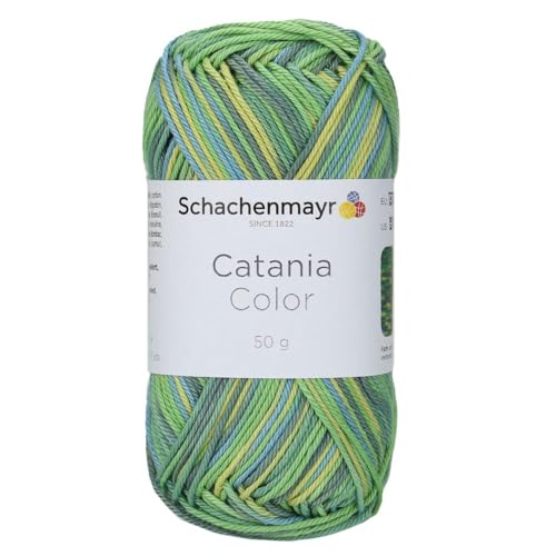 Schachenmayr (SMC) Catania Originals – 100% merzerisiertes Baumwollgarn, 50 g, 125 m (136 Yards) – Fine Sport #2 – weiches, strapazierfähiges Garn für Amigurumi, Stricken, Häkeln und Baby-Projekte von Generic