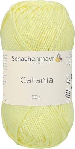 Schachenmayr (SMC) Catania Originals – 100% merzerisiertes Baumwollgarn, 50 g, 125 m (136 Yards) – Fine Sport #2 – weiches, strapazierfähiges Garn für Amigurumi, Stricken, Häkeln und Baby-Projekte von Generic