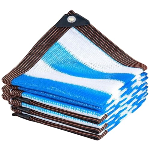Schattennetz mit Ösen 8x14m, Schattennetz Gewächshaus, Sonnenschutznetz mit 90% Schattierwirkung, Schattiernetz aus HDPE Atmungsaktiv Kühlend UV-Schutznetz Windschutznetz Schattennetz mit Ösen 8x14m, Schattennetz Gewächshaus, Sonnenschutznetz mit 90% Schattierwirkung, Schattiernetz aus HDPE Atmungsaktiv Kühlend UV-Schutznetz Windschutznetz von Generic
