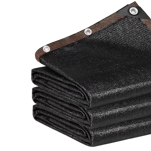 Schattierungsnetz Schattiernetz Mit Ösen, 97% Beschattungsgrad UV-Schutznetz Windschutznetz Schattennetz, Wiederverwendbar Sonnennetz Für Pergola Garten Balkon(12.0 x 25.0 M) von Generic