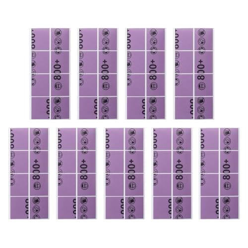 Schleifpapier für , Schleifpapier, 72 Stoffblätter zum Schleifen von Glasscheinwerfern, Möbeln, zur Renovierung von Schränken Schleifpapier für , Schleifpapier, 72 Stoffblätter zum Schleifen von Glasscheinwerfern, Möbeln, zur Renovierung von Schränken von Generic