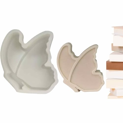 Schmetterlingskerzenform, Schmetterlings-Silikonform, Schmetterlings-Seifenform, 3D-Silikon-Kerzenform, schnelle Löseform, aus Kunstharz, handgefertigt, zum Backen und Schocken Schmetterlingskerzenform, Schmetterlings-Silikonform, Schmetterlings-Seifenform, 3D-Silikon-Kerzenform, schnelle Löseform, aus Kunstharz, handgefertigt, zum Backen und Schocken von Generic