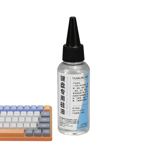 Schmiermittel für Tastatur, Gleitmittel für mechanische Tastatur, Schmieröl für Keycaps, Schmieröl für Tastaturtasten, Silikonöl für mechanische Tastenkappen Schmiermittel für Tastatur, Gleitmittel für mechanische Tastatur, Schmieröl für Keycaps, Schmieröl für Tastaturtasten, Silikonöl für mechanische Tastenkappen von Generic