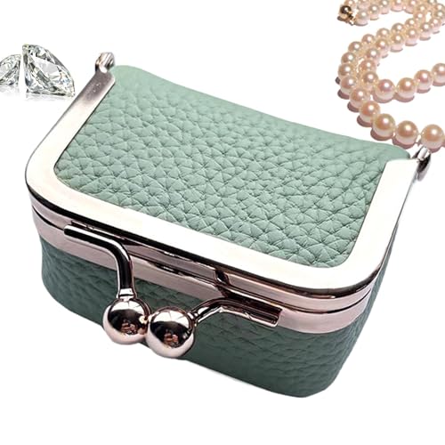 Schmuck-Reise-Organizer-Etui – kleine Schmuckschatulle aus PU-Leder | Tragbare Schmuckaufbewahrung für Ringe, Ohrringe, Armbänder und Halsketten | Stilvolles, kompaktes Design für Damenschmuck, perfek Schmuck-Reise-Organizer-Etui – kleine Schmuckschatulle aus PU-Leder | Tragbare Schmuckaufbewahrung für Ringe, Ohrringe, Armbänder und Halsketten | Stilvolles, kompaktes Design für Damenschmuck, perfek von Generic