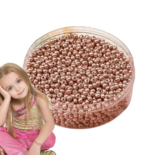 Schmuckherstellung Mit Perlen Abstandshalter: Runde glatte Abstandshalter, Kunsthandwerk Mit bunten Perlen | Langlebige Armbandperlen, kompakte lose Perlen, Gioi-Projekte Schmuckherstellung Mit Perlen Abstandshalter: Runde glatte Abstandshalter, Kunsthandwerk Mit bunten Perlen | Langlebige Armbandperlen, kompakte lose Perlen, Gioi-Projekte von Generic