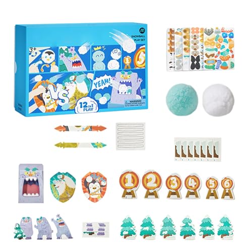 Schneeball-Spielzeug-Set, Schneeballschlacht-Spiel – Schneeballschlacht-Spielzeug-Set für | Vielseitige Wurfspiele für Outdoor-Spiele und Meetings Schneeball-Spielzeug-Set, Schneeballschlacht-Spiel – Schneeballschlacht-Spielzeug-Set für | Vielseitige Wurfspiele für Outdoor-Spiele und Meetings von Generic