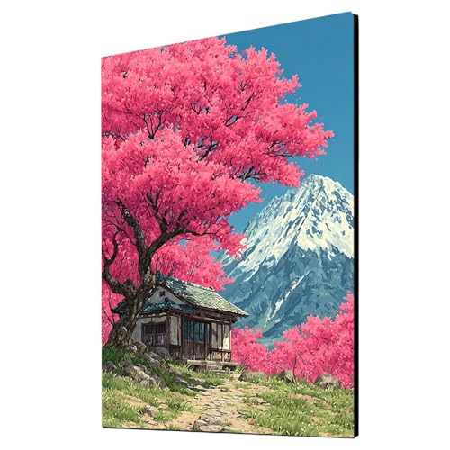 Schneeberg Malen Nach Zahlen Erwachsene Baum Malen Nach Zahlen 95 x 70 cm DIY Basteln Erwachsene Klarheit Farbe Leinwan Bilder mit Acrylfarben Set 3 Typen Pinsel für Wanddeko Wohnzimmer 2YH-2697 Schneeberg Malen Nach Zahlen Erwachsene Baum Malen Nach Zahlen 95 x 70 cm DIY Basteln Erwachsene Klarheit Farbe Leinwan Bilder mit Acrylfarben Set 3 Typen Pinsel für Wanddeko Wohnzimmer 2YH-2697 von Generic