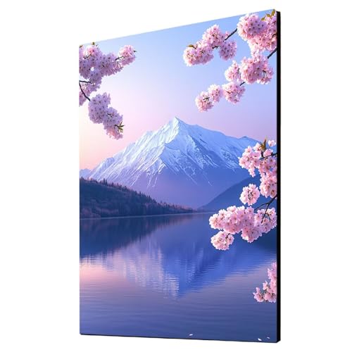 Schneeberg Malen Nach Zahlen Erwachsene Blume Malen Nach Zahlen 80 x 60cm DIY Basteln Erwachsene Klarheit Farbe Leinwan Bilder mit Acrylfarben Set 3 Typen Pinsel für Wanddeko Wohnzimmer 2YH-5276 Schneeberg Malen Nach Zahlen Erwachsene Blume Malen Nach Zahlen 80 x 60cm DIY Basteln Erwachsene Klarheit Farbe Leinwan Bilder mit Acrylfarben Set 3 Typen Pinsel für Wanddeko Wohnzimmer 2YH-5276 von Generic