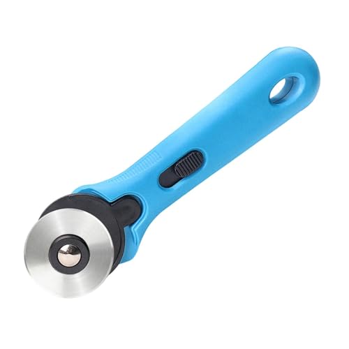 Schneiderad für Stoffe - Ergonomischer Rollenschneider, Stoffrollenschneider, Schneidewerkzeug für Stoffe mit ergonomischem Griff, Handwerkzeuge für Handwerker Schneiderad für Stoffe - Ergonomischer Rollenschneider, Stoffrollenschneider, Schneidewerkzeug für Stoffe mit ergonomischem Griff, Handwerkzeuge für Handwerker von Generic