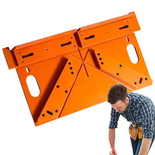Schneidführung für Türrahmen Trim - Trim Mitre Werkzeug für 45° und 90° Winkel Strapazierfähiges Schneidmesser | Holzpositionierschablone für Tischlerprojekte, Fensterrahmen Präzisionshilfe für Schneidführung für Türrahmen Trim - Trim Mitre Werkzeug für 45° und 90° Winkel Strapazierfähiges Schneidmesser | Holzpositionierschablone für Tischlerprojekte, Fensterrahmen Präzisionshilfe für von Generic