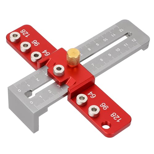Schrankhardware -Schablone, Einstellbare Schubladen -Türgriffsvorlage -Werkzeugbohranleitung Punch -Locator mit 2 Klemme Schrank Vorlage Werkzeugschrank Griff Jig Schrankschreiber für Griffe und Schrankhardware -Schablone, Einstellbare Schubladen -Türgriffsvorlage -Werkzeugbohranleitung Punch -Locator mit 2 Klemme Schrank Vorlage Werkzeugschrank Griff Jig Schrankschreiber für Griffe und von Generic