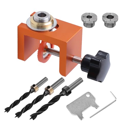 Schranktür Montage Jig - Schranktür Installation Positionier | JIGG -Tool | Einfache Ausrichtung Aluminiumlegierungspositionierer Jigs | Positionierungsgerät Bequeme Genaue Setup -Klemme Für Den Heima von Generic